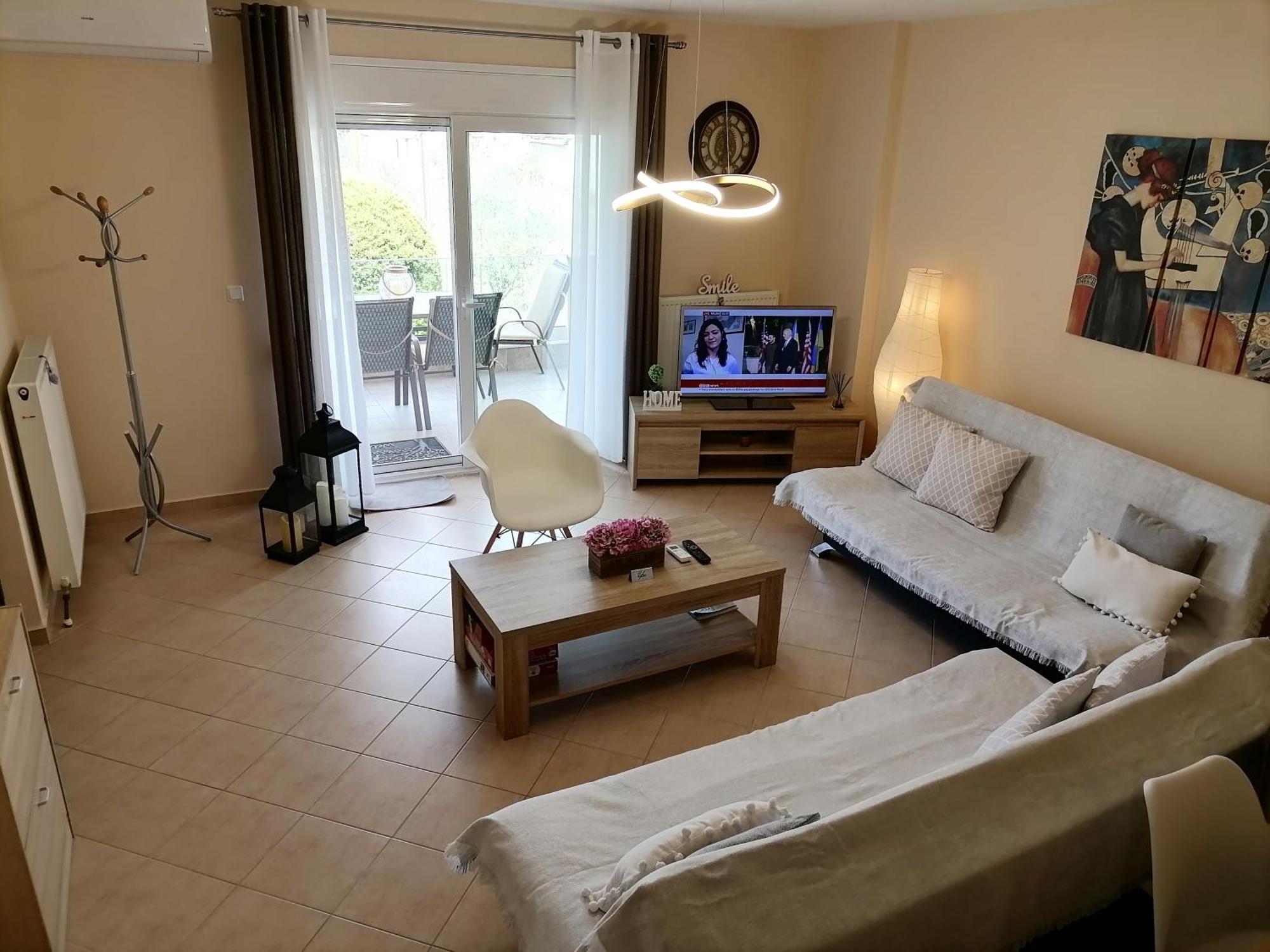 Bella Casa Apartment Néa Péramos Екстериор снимка